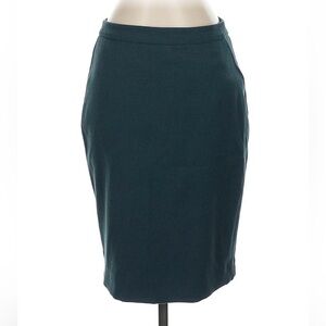 The Limited Dark Teal Green Pencil Skirt